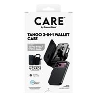 CARE by PanzerGlass Tango 2 in 1 Wallet Case MagSafe Apple iPhone 18 Pro Max / 17 Pro Max - Schwarz