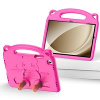 Dux Ducis Kindersichere Panda Schutzhülle mit Ständer Samsung Tab A9 / A7 Lite - Rosa