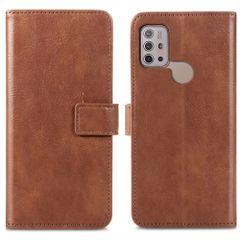 imoshion Luxuriöse Klapphülle Motorola Moto G30 / G20 / G10 (Power) - Braun
