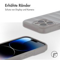 imoshion EasyGrip Back Cover für das iPhone 14 Pro - Grau