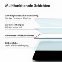 Accezz Gehärteter Glas-Schutz + Applikator Apple iPhone 17e / 16e / 14 / 13 / 13 Pro