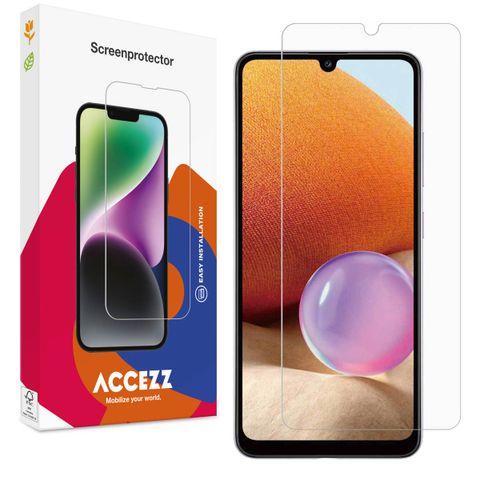 Accezz Screen Protector aus gehärtetem Glas Samsung Galaxy A32 (4G)