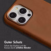 Accezz Vintage Leather Magsafe Backcover Apple iPhone 15 Pro Max - Tabacco Cognac