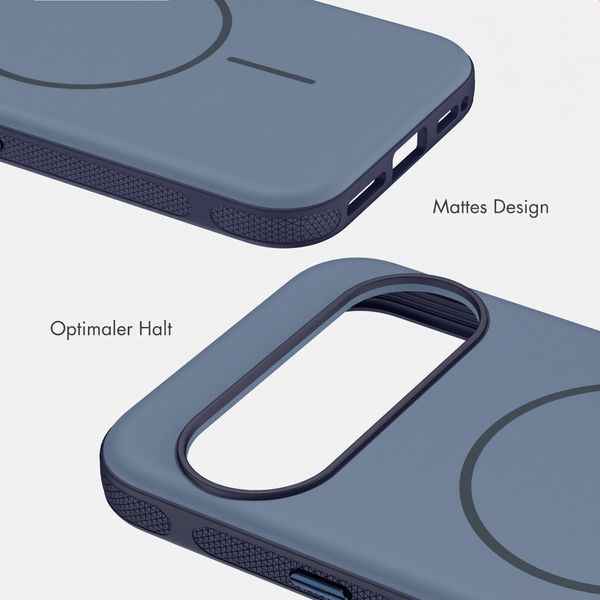 imoshion Color Backcover mit Thin MagSafe Ring Google Pixel 9 / 9 Pro - Dunkelblau