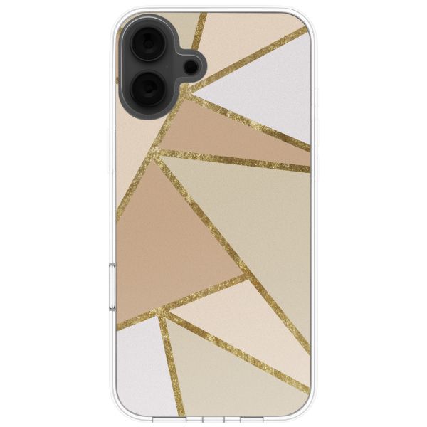 imoshion  Design Hülle für das iPhone 16 - Graphic Beige