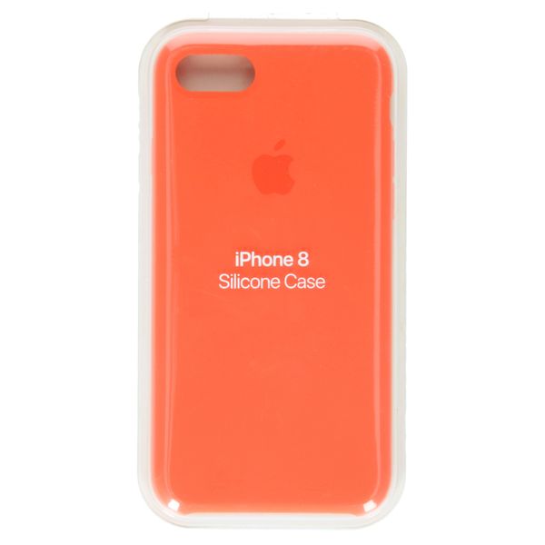 Apple Silikoncase Apple iPhone SE (2022 / 2020) / 8 / 7 - Spicy Orange