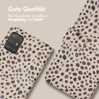 imoshion Design Klapphülle Samsung Galaxy A51 - Black And White Dots