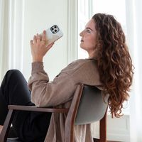 Selencia Vivid Rückabdeckung mit MagSafe Apple iPhone 13 - Marble Light Brown