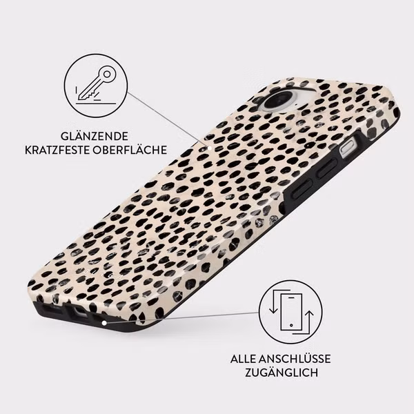 Burga Tough Back Cover Apple iPhone 16e - Almond Latte