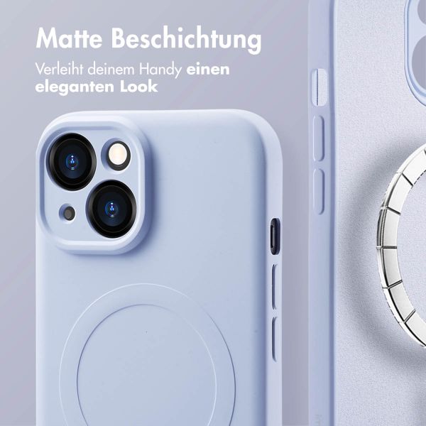 imoshion Color Back Cover mit MagSafe Apple iPhone 15 - Lila