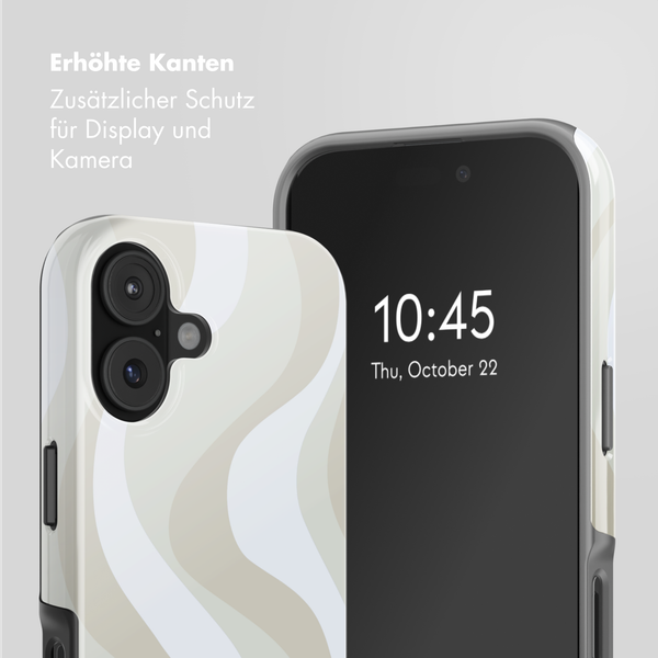 Selencia Vivid Rückabdeckung mit MagSafe Apple iPhone 17 - Desert Waves Beige