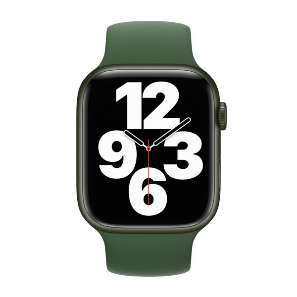 Apple Silikon Solo Loop für  Apple Watch Series 1 - 11 / SE / Ultra (44/45/46/49 mm) - Größe 8 - Clover