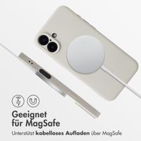 imoshion Color Back Cover mit MagSafe für das iPhone 16 - Beige