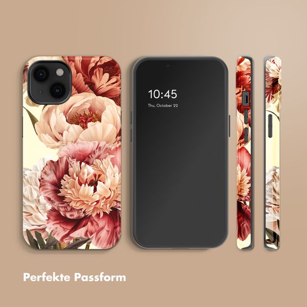 Selencia Vivid Back Cover Apple iPhone 14 - Vintage Peony