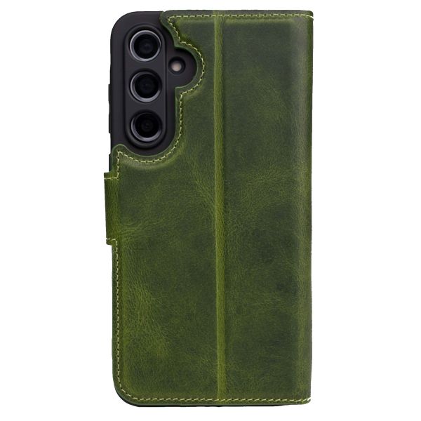 Wachikopa Multi Wallet Bookcase für das Samsung Galaxy S24 - Forest Green