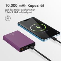 imoshion Ultra Series Powerbank 10.000 mAh - Bordeaux