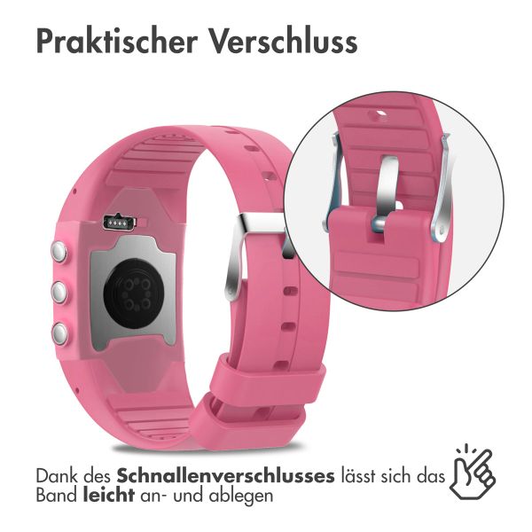 imoshion Silikonband für das Polar M400/M430 - Rosa