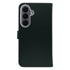 Selencia Echtleder Klapphülle Samsung Galaxy S26 FE - Grün