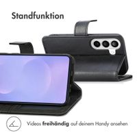 imoshion Luxuriöse Klapphülle Samsung Galaxy S26 - Schwarz