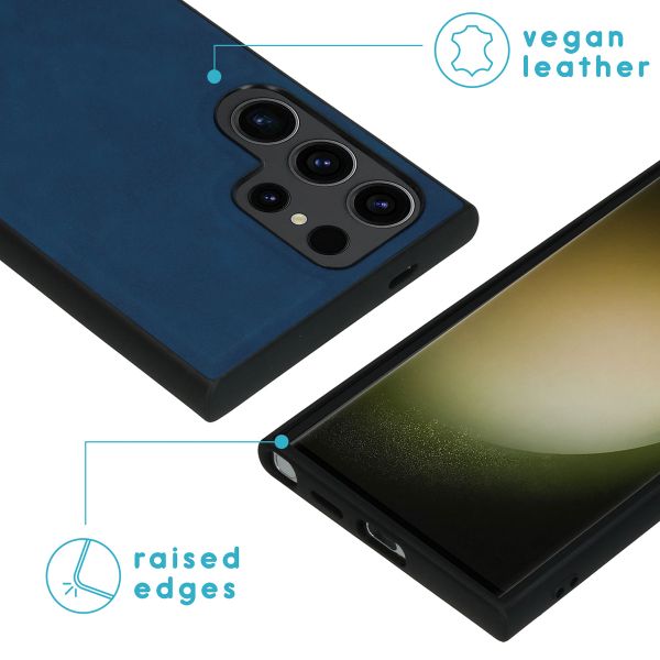 imoshion Entfernbare 2-1 Luxus Klapphülle Samsung Galaxy S24 Ultra - Blau