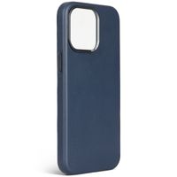 Decoded Leather Backcover MagSafe für das iPhone 15 Pro - Navy