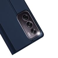 Dux Ducis Slim TPU Klapphülle für das Oppo Reno 12 Pro - Dunkelblau