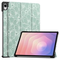 imoshion Design Trifold Klaphülle Samsung Galaxy Tab S11 - Botanica