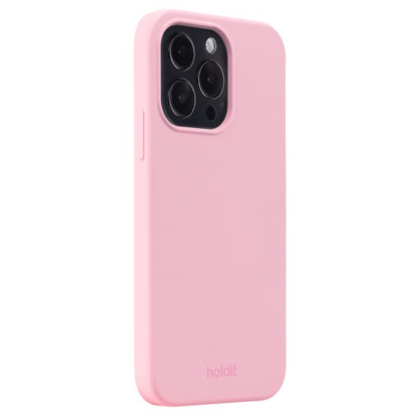 Holdit Silicone Case für das iPhone 14 Pro - Pink