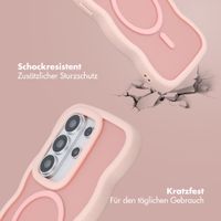 Selencia Wavy Backcover mit MagSafe Samsung Galaxy S26 Ultra - Soft Pink