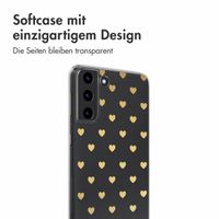 imoshion Design Hülle Samsung Galaxy S22  - Golden Hearts