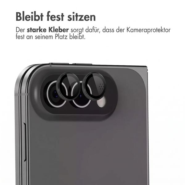 imoshion Kameraschutz Glas 2er-Pack Apple iPhone Duo - Schwarz