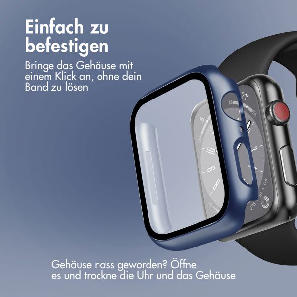 imoshion Full Cover Hard Case Apple Watch 7 / 8 / 9 - 41 mm - Dunkelblau