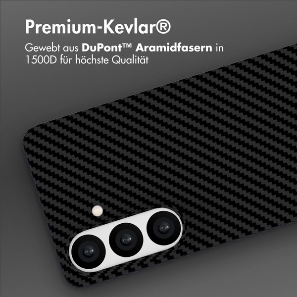 Accezz MagSafe Kevlar® Hülle Samsung Galaxy S26 - Schwarz
