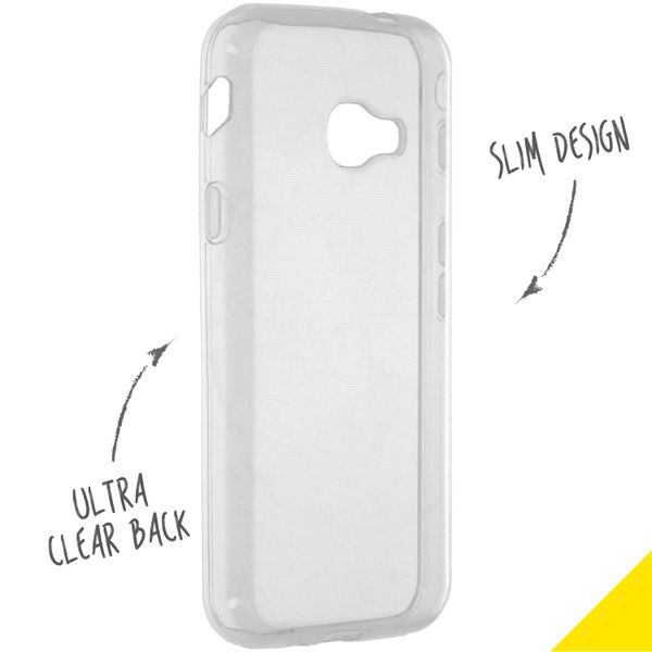 Accezz Clear TPU Backcover Samsung Galaxy Xcover 4 / 4S - Transparent