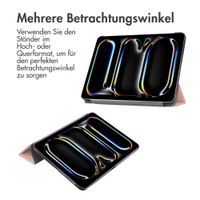 imoshion Trifold Klapphülle Apple iPad Pro 13 (2024) M4 - Rosé gold