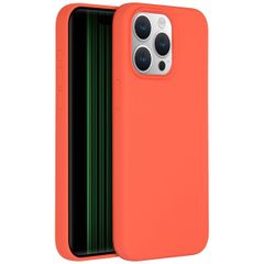 Accezz Liquid Silikoncase Apple iPhone 15 Pro Max - Nectarine