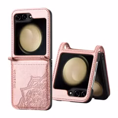 imoshion Mandala Klapphülle Samsung Galaxy Z Flip 5 - Rosé gold