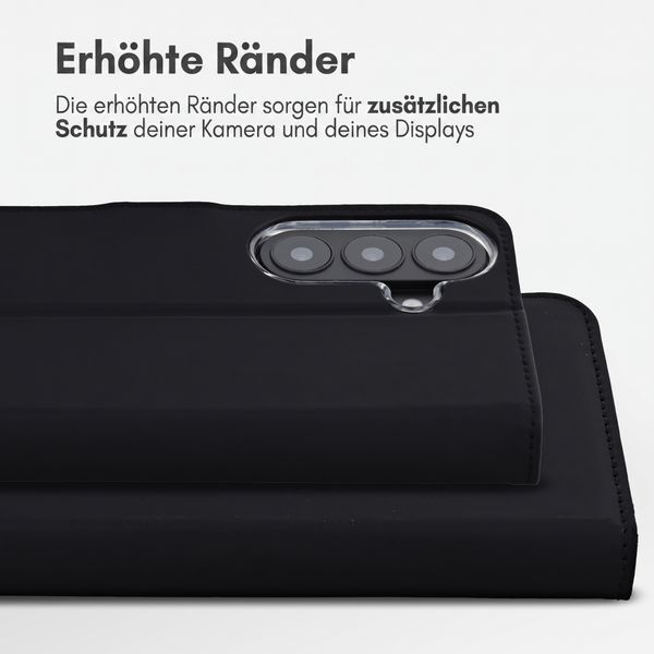 Accezz Wallet TPU Klapphülle Samsung Galaxy S26 FE - Schwarz