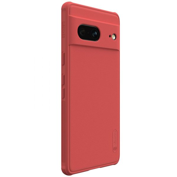 Nillkin Super Frosted Shield Pro Case für das Google Pixel 7 - Rot