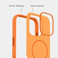 imoshion Color Backcover mit Thin MagSafe Ring Apple iPhone 16 Pro - Orange