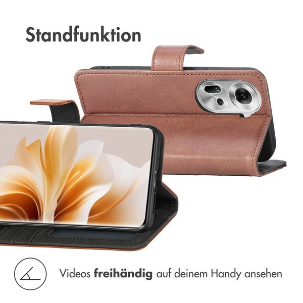 imoshion Luxuriöse Klapphülle Sony Xperia 1 VI - Braun