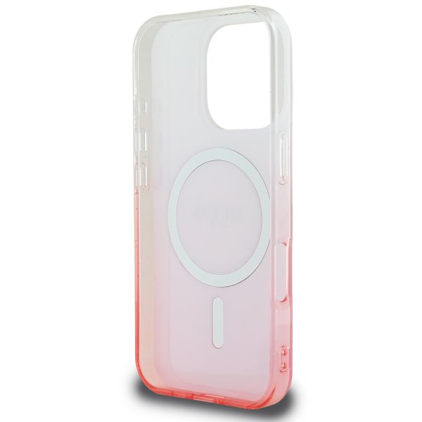 Guess MagSafe IML Glitter Gradient Case Apple iPhone 16 Pro Max - Pink