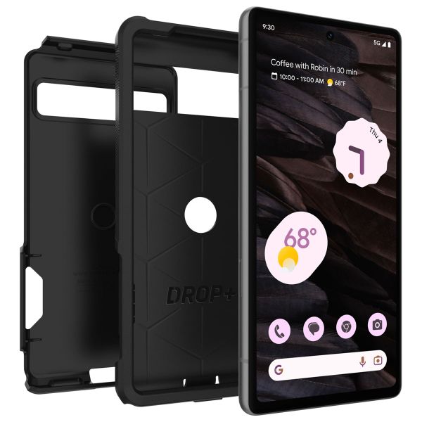 OtterBox Commuter Case für das Google Pixel 7a - Schwarz