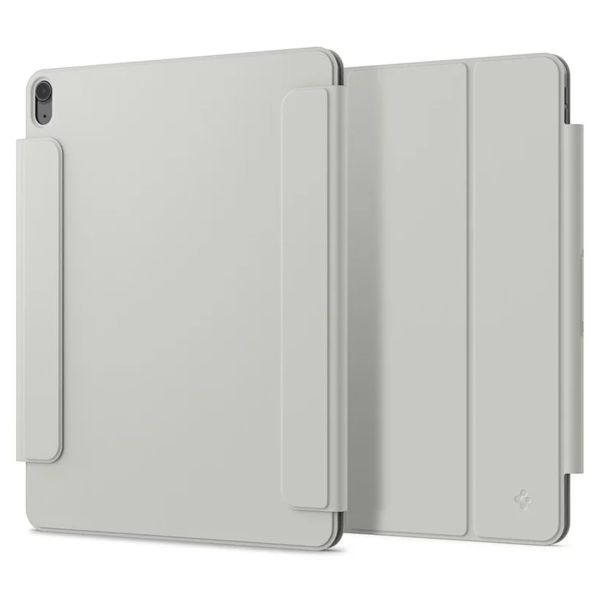 Spigen Air Skin folio OneTap für das iPad Air 13 Zoll (2024) M2 - Grau