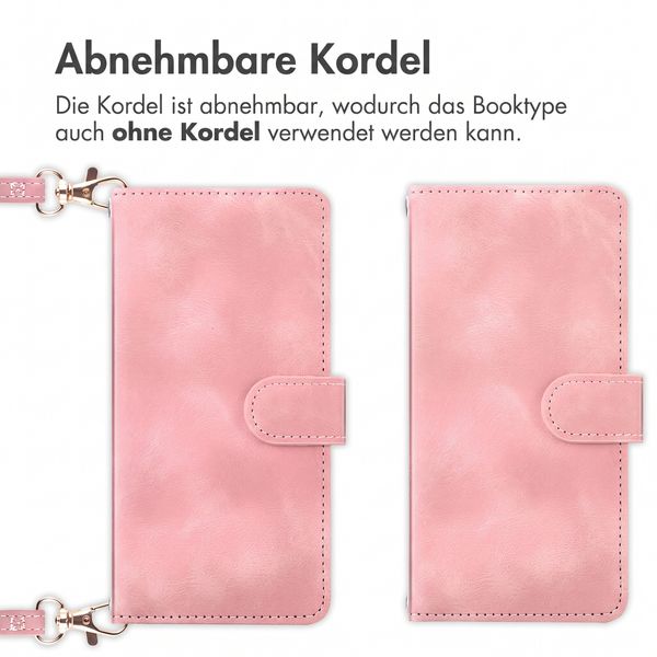 imoshion Klapphülle mit Kordel Xiaomi Redmi Note 17 Pro - Rosa