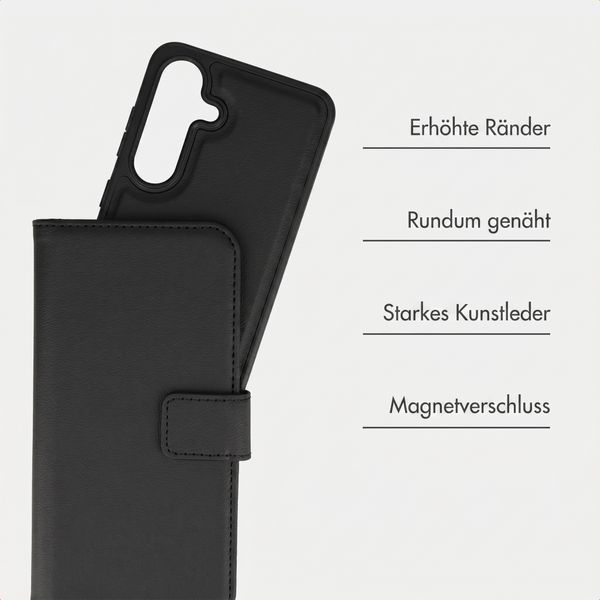 imoshion Herausnehmbare 2-in-1 Luxus-Bookcase Samsung Galaxy S26 - Schwarz