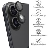 imoshion 2er-Pack Objektivschutz für Kamera für das iPhone 16 / 16 Plus - Schwarz