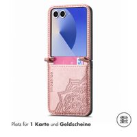 imoshion Mandala Klapphülle Samsung Galaxy Z Flip 7 - Rosé gold