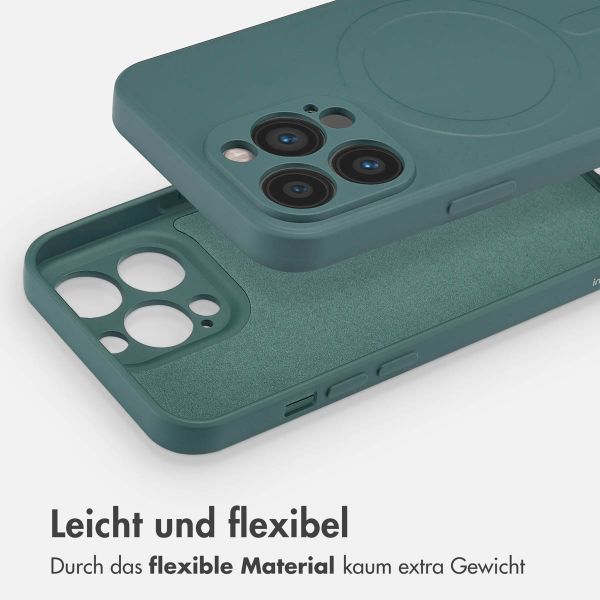 imoshion Color Back Cover mit MagSafe Apple iPhone 13 Pro - Dunkelgrün
