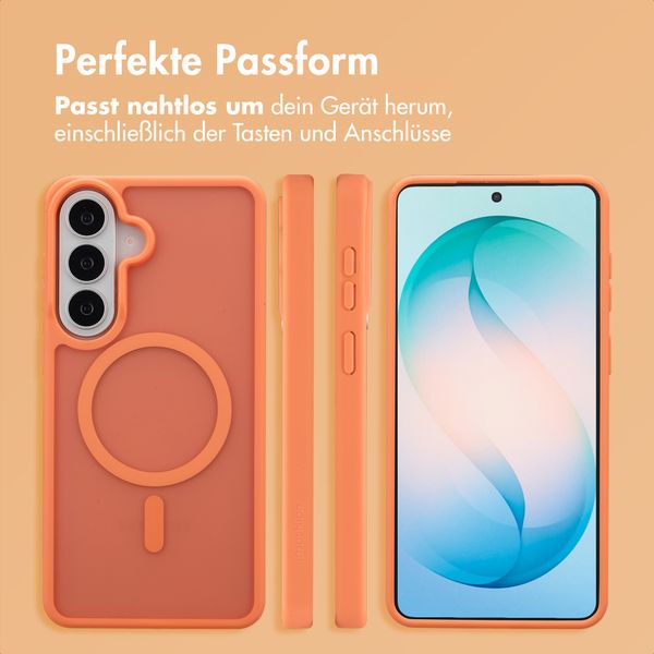 imoshion Color Guard Back Cover mit MagSafe Samsung Galaxy S26 Plus - Orange
